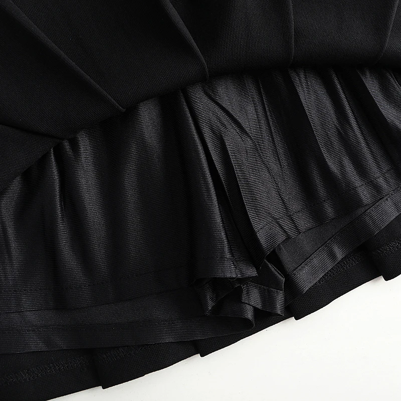 SHINYMORA High Waist Sweet Black Pleated Short Skirt Women With Lining A-Line Student College Style Cute Girls Mini Skirt Female
SHINYMORA High Waist Sweet Black Pleated Short Skirt Women With Lining A-Line Student College Style Cute Girls Mini Skirt Female