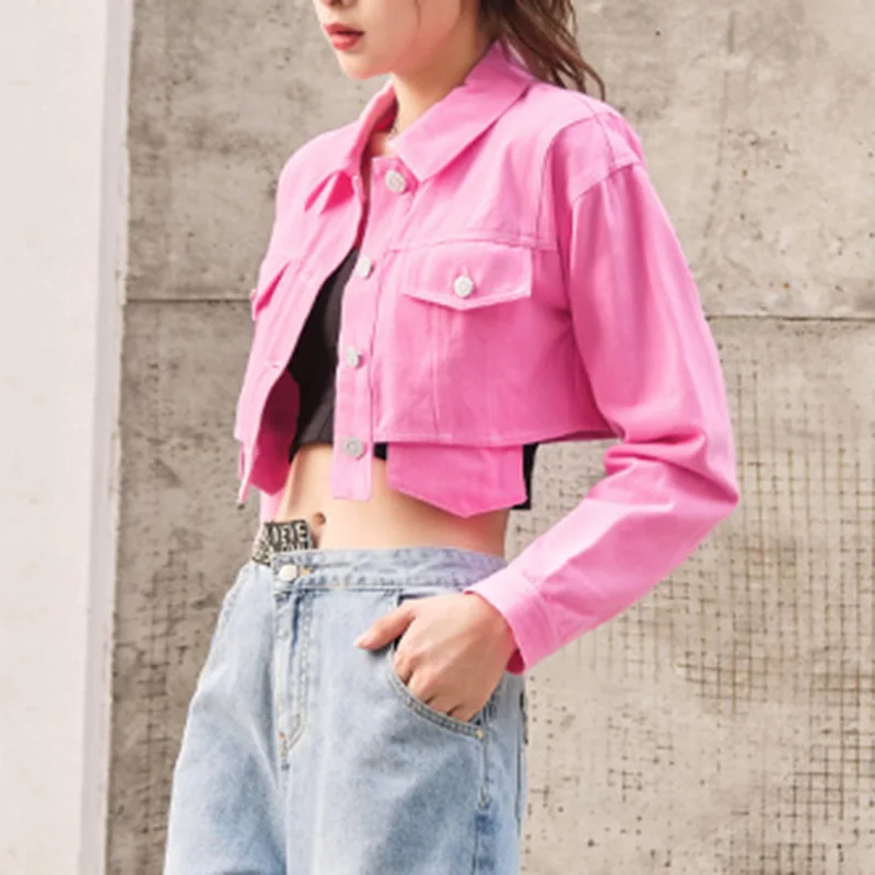 SISPELL Irregular Hem Women's Denim Coats Lapel Collar Long Sleeve Cropped For Fmale Coats Streetwear Fashion Autumn Tide 2020
SISPELL Irregular Hem Women's Denim Coats Lapel Collar Long Sleeve Cropped For Fmale Coats Streetwear Fashion Autumn Tide 2020