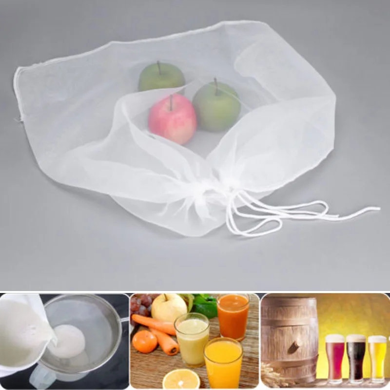 Soy Milk Wine Filter Bag Nut Milk Bag Tea Coffee Oil Yogurt Filter Net Mesh Kitchen Food Reusable Nylon Filter Bags Strainer
Soy Milk Wine Filter Bag Nut Milk Bag Tea Coffee Oil Yogurt Filter Net Mesh Kitchen Food Reusable Nylon Filter Bags Strainer