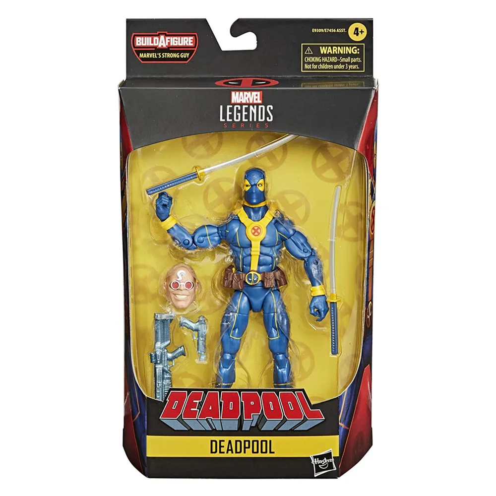 Hasbro Marvel Legends Series Deadpool Collection 6-inch Deadpool Action Figure Toy Premium Design and 4 Accessories
Hasbro Marvel Legends Series Deadpool Collection 6-inch Deadpool Action Figure Toy Premium Design and 4 Accessories