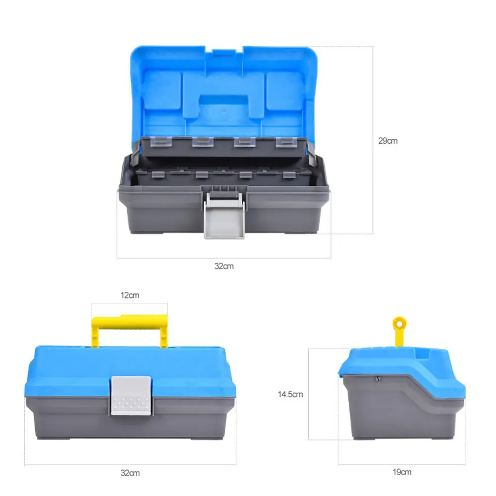 Fishing Lure Box Fishing Tackle Box Multi-layer Big Space Fishing Tackle Gear Fishing Gear Bait Box Bait Accessories Tool Box
Fishing Lure Box Fishing Tackle Box Multi-layer Big Space Fishing Tackle Gear Fishing Gear Bait Box Bait Accessories Tool Box