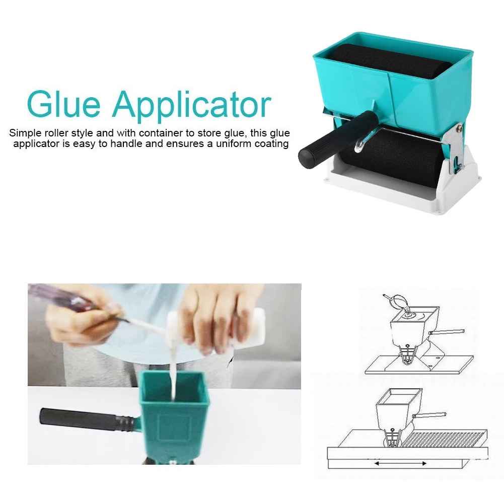 Glue Roller Brayer With Container 6 inch Adjustbable Printmaking Portable Applicator Woodworking Machinery Accessories
Glue Roller Brayer With Container 6 inch Adjustbable Printmaking Portable Applicator Woodworking Machinery Accessories
