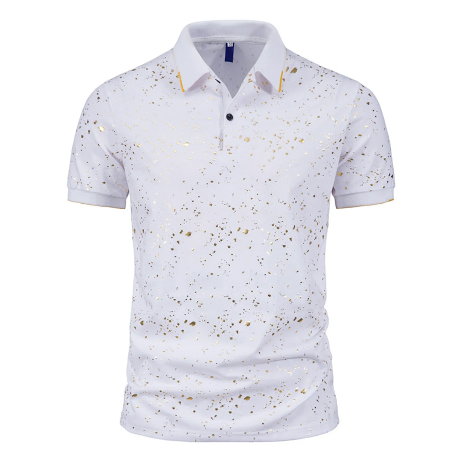 Fashion Star Hot Bronzing Man Polo Shirt Mens High Quality Cotton Polo Shirt Men Short Sleeve Lapel T-shirt Casual
Fashion Star Hot Bronzing Man Polo Shirt Mens High Quality Cotton Polo Shirt Men Short Sleeve Lapel T-shirt Casual