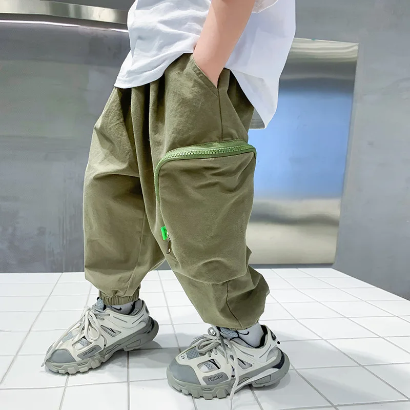 Cargo Pants Full Length Elastic Waist Solid Regular Cotton New Fashion Sweet Cool Comfortable Spring Autumn Boys Children
Cargo Pants Full Length Elastic Waist Solid Regular Cotton New Fashion Sweet Cool Comfortable Spring Autumn Boys Children