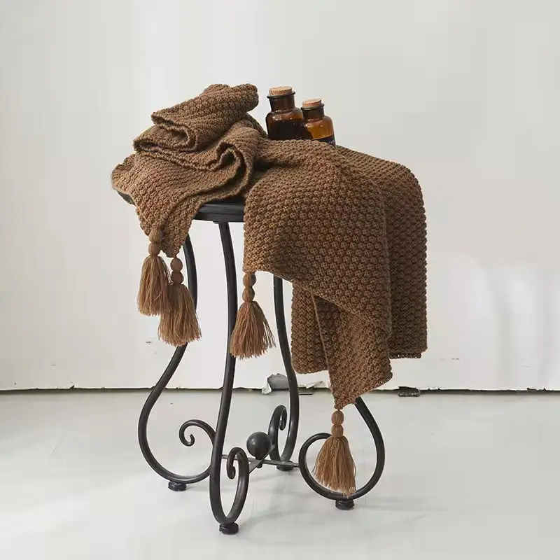 blanket Tassel knitted ball blanket wool blanket office airconditioning lunch break shawl cover sofa leisure fluffy blanket boho
blanket Tassel knitted ball blanket wool blanket office airconditioning lunch break shawl cover sofa leisure fluffy blanket boho