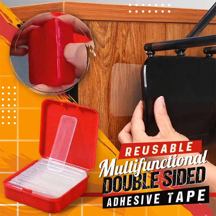 60 Pcs Reusable Multifunctional Double Sided Adhesive Tape Strong Adhesive Patch Waterproof No Trace High Temperature Resistance
60 Pcs Reusable Multifunctional Double Sided Adhesive Tape Strong Adhesive Patch Waterproof No Trace High Temperature Resistance