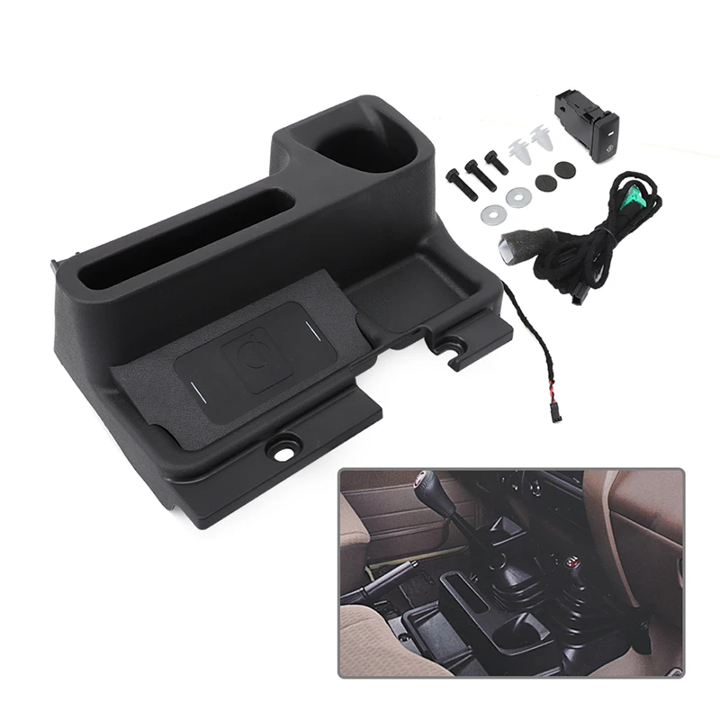 Wireless Charger With Center Console Armrest Storage Box For Toyota Land Cruiser LC 70 Series LC76 LC77 LC78 LC79 Car Accessorie
Wireless Charger With Center Console Armrest Storage Box For Toyota Land Cruiser LC 70 Series LC76 LC77 LC78 LC79 Car Accessorie