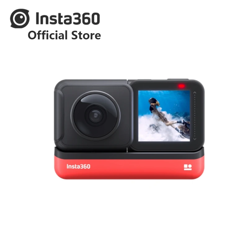 Insta360 ONE R new sports Action Camera 5.7K 360 4K wide angle waterproof video camera For iPhone and Android
Insta360 ONE R new sports Action Camera 5.7K 360 4K wide angle waterproof video camera For iPhone and Android