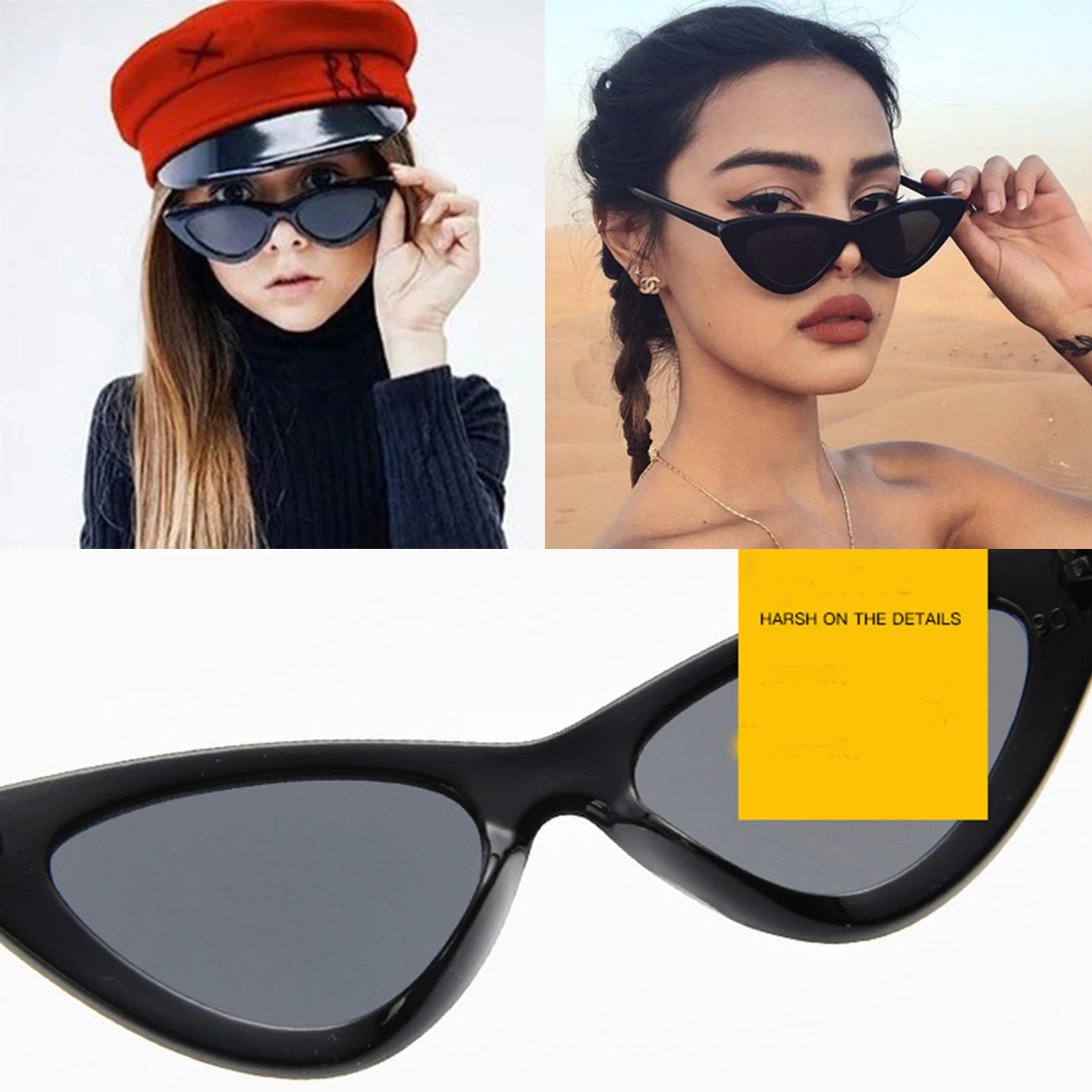 New Cat Eye Kids Sunglasses Fashion Brand Child Small Frame Sun Glasses Anti-uv Baby Sun-shading Girl Boy Sunglass
New Cat Eye Kids Sunglasses Fashion Brand Child Small Frame Sun Glasses Anti-uv Baby Sun-shading Girl Boy Sunglass