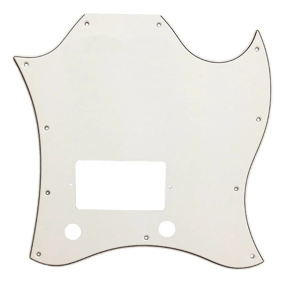 Xinyue Guitar Parts - For Gib Standard SG Full Face Guitar Pickguard Route Bridge PAF Humbuckers Scratch Plate
Xinyue Guitar Parts - For Gib Standard SG Full Face Guitar Pickguard Route Bridge PAF Humbuckers Scratch Plate