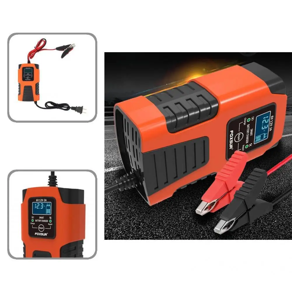 Automatic Battery Charger 3-stage Automatic Charging Long Service Life Flame Retardant Battery Charger for Motorcycle
Automatic Battery Charger 3-stage Automatic Charging Long Service Life Flame Retardant Battery Charger for Motorcycle