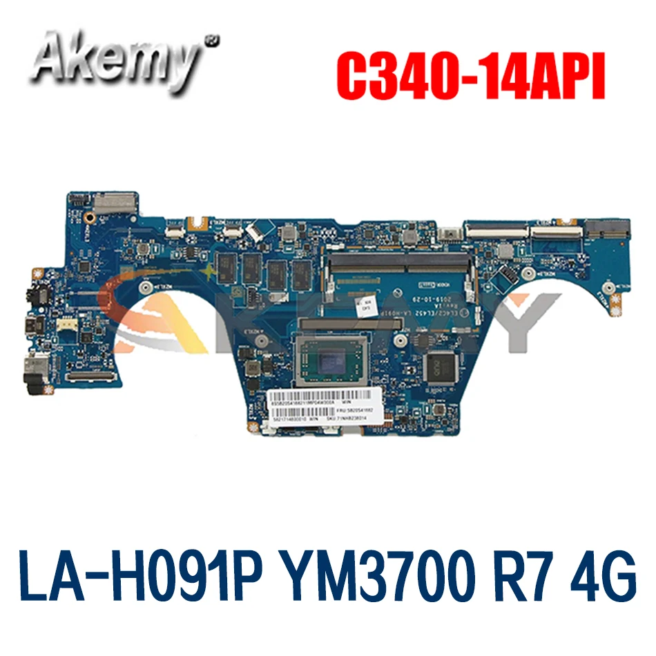 For Lenovo IdeaPad C340-14API / FLEX-14API / S540-14API laptop motherboard LA-H091P YM3700 R7 4G FRU 5B20S41874 Mainboard
For Lenovo IdeaPad C340-14API / FLEX-14API / S540-14API laptop motherboard LA-H091P YM3700 R7 4G FRU 5B20S41874 Mainboard