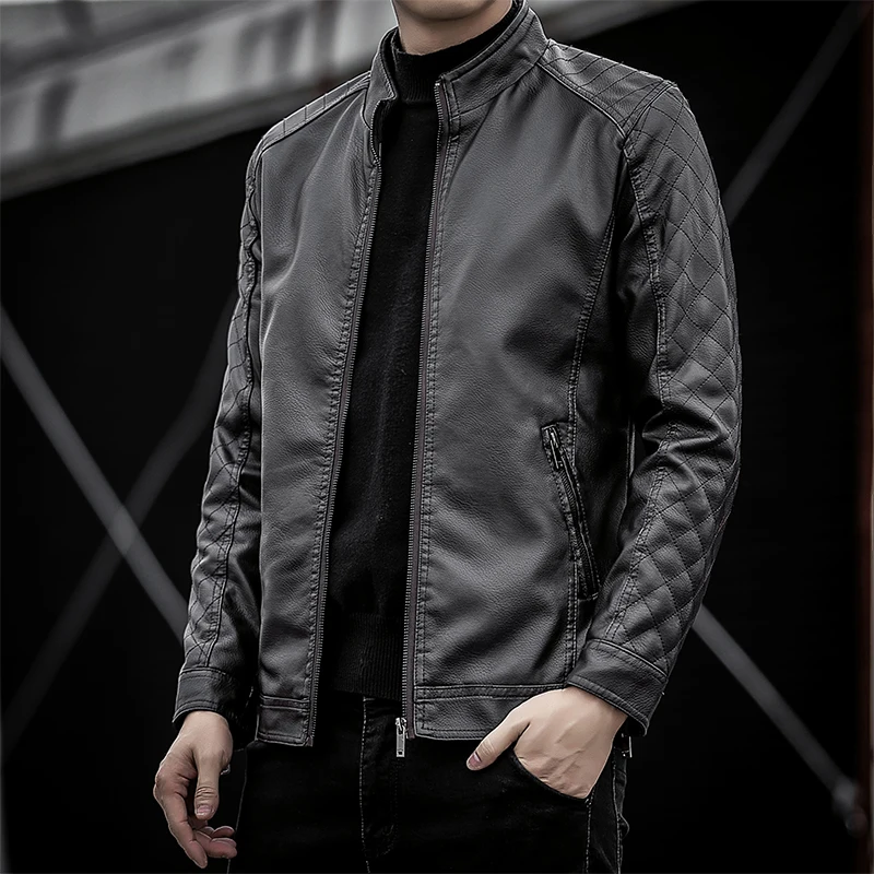 Мужская куртка из искусственной кожи, мотоциклетные мужские куртки, черная куртка, Мужская верхняя одежда, мужские пальто из искусственной ...
Мужская куртка из искусственной кожи, мотоциклетные мужские куртки, черная куртка, Мужская верхняя одежда, мужские пальто из искусственной ...