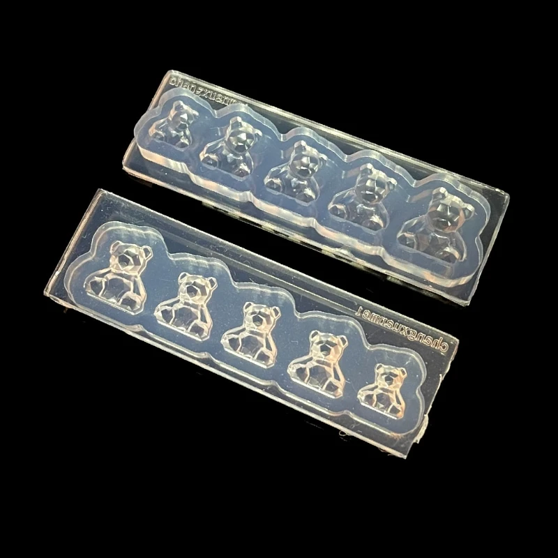 2021 New 5Pcs 3D Little Bear Nail Decoration Resin Mold Nails Manicure Art Silicone Mould
2021 New 5Pcs 3D Little Bear Nail Decoration Resin Mold Nails Manicure Art Silicone Mould