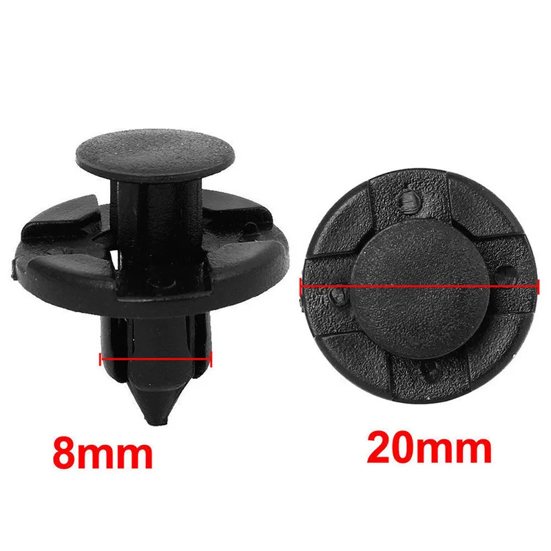 Mud for Nissan Rivets Retainer Clips Bumper Push Black High Quality Buses Trunk 20pcs Car Plastic Fastener Set
Mud for Nissan Rivets Retainer Clips Bumper Push Black High Quality Buses Trunk 20pcs Car Plastic Fastener Set
