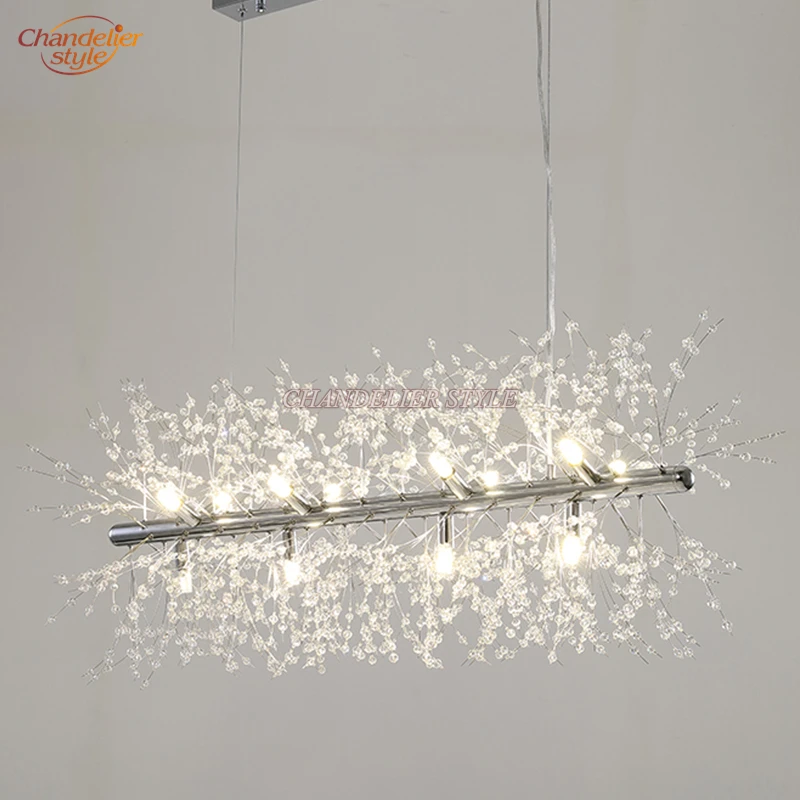Modern Crystal Chandelier Lighting Linear Cristal Chandeliers Light Hanging Lamp Fixtures for Home Restaurant Decoration
Modern Crystal Chandelier Lighting Linear Cristal Chandeliers Light Hanging Lamp Fixtures for Home Restaurant Decoration