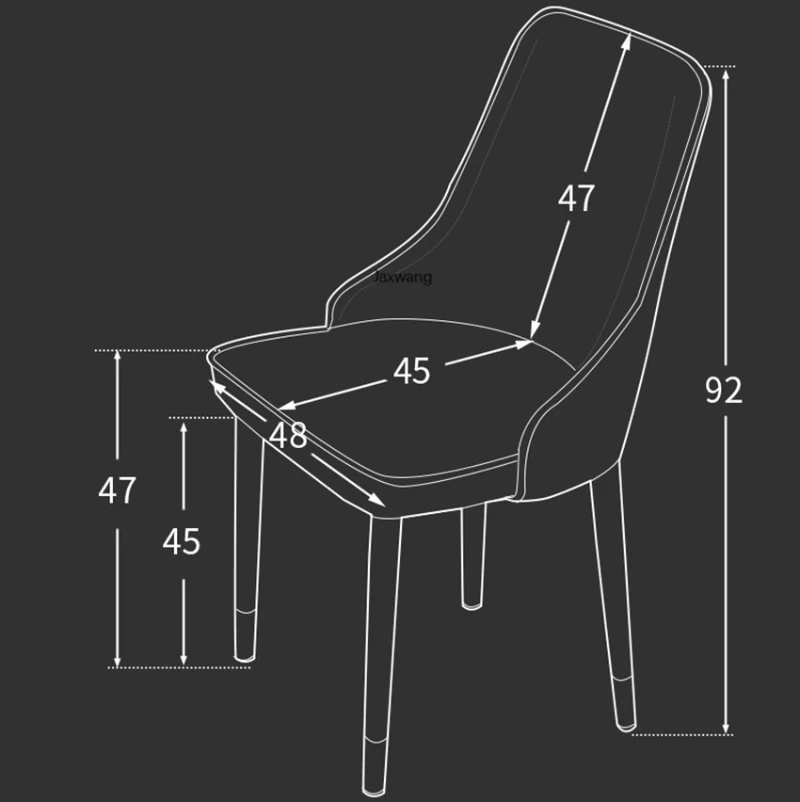 Nordic Dining Chairs Back Chair Ins Simple Iron Kitchen Furniture Industrial Leather Chair Simple Minimalist Modern Dining Chair
Nordic Dining Chairs Back Chair Ins Simple Iron Kitchen Furniture Industrial Leather Chair Simple Minimalist Modern Dining Chair
