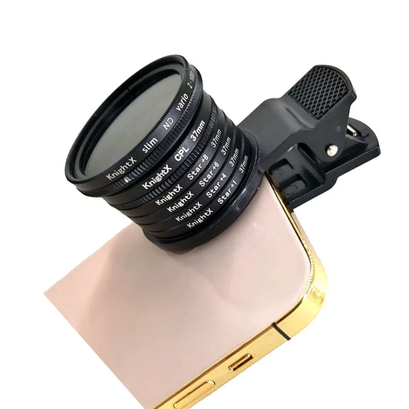 

KnightX 37mm 52mm 55mm 58mm Professional Phone Camera Macro Lens CPL Star Variable ND Filter all smartphones For canon nikon