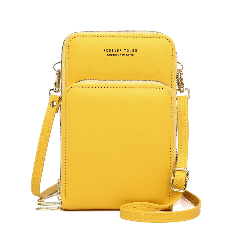 2021 Korean fashion female bag functional single shoulder diagonal bag solid color multi-function mobile phone bag lady wallet
2021 Korean fashion female bag functional single shoulder diagonal bag solid color multi-function mobile phone bag lady wallet