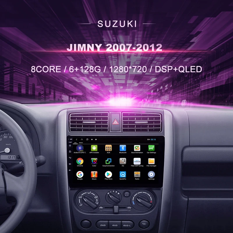Android Car DVD For SUZUKI JIMNY (2007-2012) Car Radio Multimedia Video Player Navigation GPS Android 10.0 Double DIn
Android Car DVD For SUZUKI JIMNY (2007-2012) Car Radio Multimedia Video Player Navigation GPS Android 10.0 Double DIn