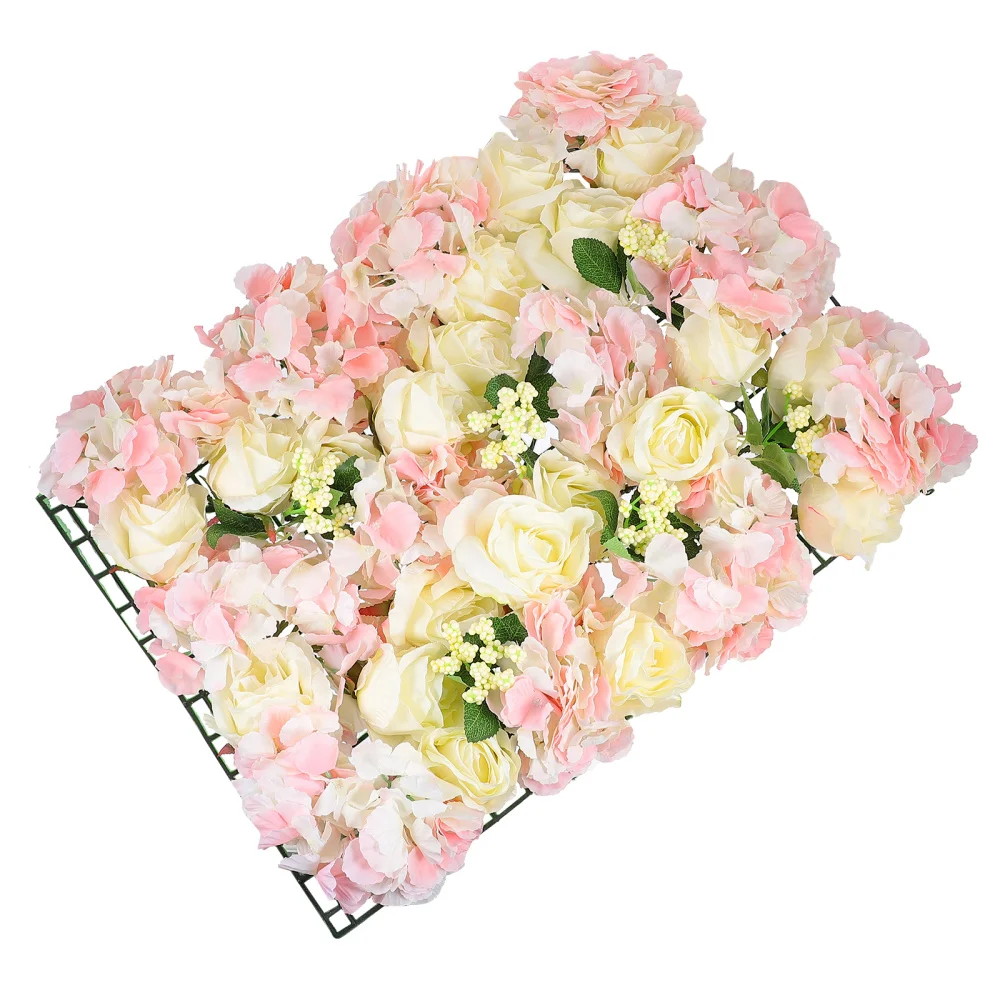 1pc Simulation Flower Wall Fake Flower Wall Exquisite Wedding Tracery Wall 
1pc Simulation Flower Wall Fake Flower Wall Exquisite Wedding Tracery Wall