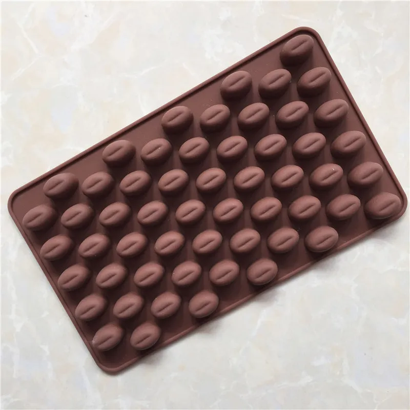Silicone 55 Cavity Mini Coffee Beans Chocolate Sugar Candy Mold Mould Cake Decor christmas decoration
Silicone 55 Cavity Mini Coffee Beans Chocolate Sugar Candy Mold Mould Cake Decor christmas decoration