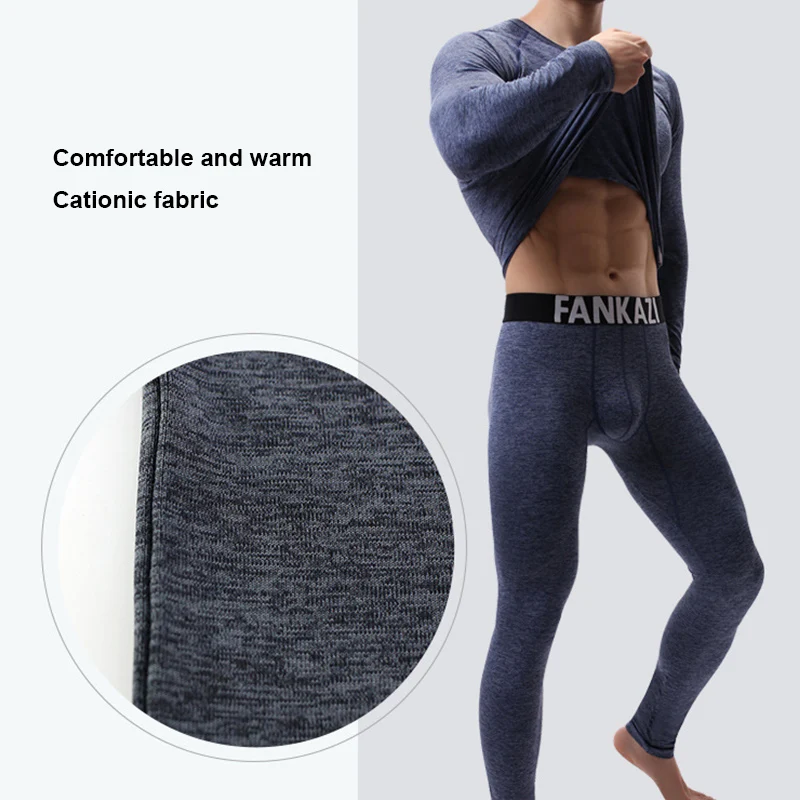 Newly 2pcs Mens Underwear Set Solid Color Warm Sleepwear Kit Thin Long Sleeve Casual Tshirt Top Bottoms Pants for Fall m
Newly 2pcs Mens Underwear Set Solid Color Warm Sleepwear Kit Thin Long Sleeve Casual Tshirt Top Bottoms Pants for Fall m