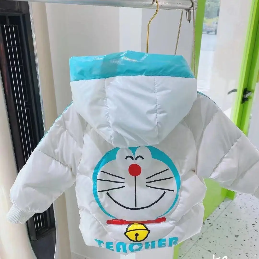 Doraemon зимняя новая коллекция 2021 года, пуховик с милым мультяшным принтом, простая утепленная куртка с яркой поверхностью, удобная мягкая дет...
Doraemon зимняя новая коллекция 2021 года, пуховик с милым мультяшным принтом, простая утепленная куртка с яркой поверхностью, удобная мягкая дет...