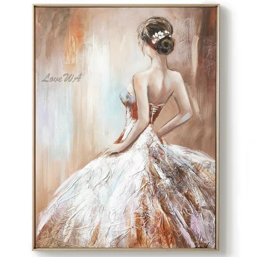 Sexy Woman Lady Back View Oil Painting Picture Handmade Canvas Wall Art Figure Paintings Art Showpieces For Bedroom Decoration
Sexy Woman Lady Back View Oil Painting Picture Handmade Canvas Wall Art Figure Paintings Art Showpieces For Bedroom Decoration