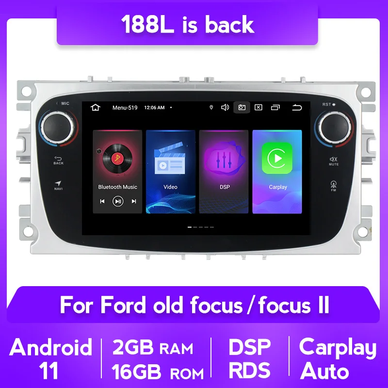 Android 11 4G LTE DSP Car Multimedia Radio Player For Ford Focus GPS Navi Carplay Auto Car IPS BT DVD 2 Din
Android 11 4G LTE DSP Car Multimedia Radio Player For Ford Focus GPS Navi Carplay Auto Car IPS BT DVD 2 Din