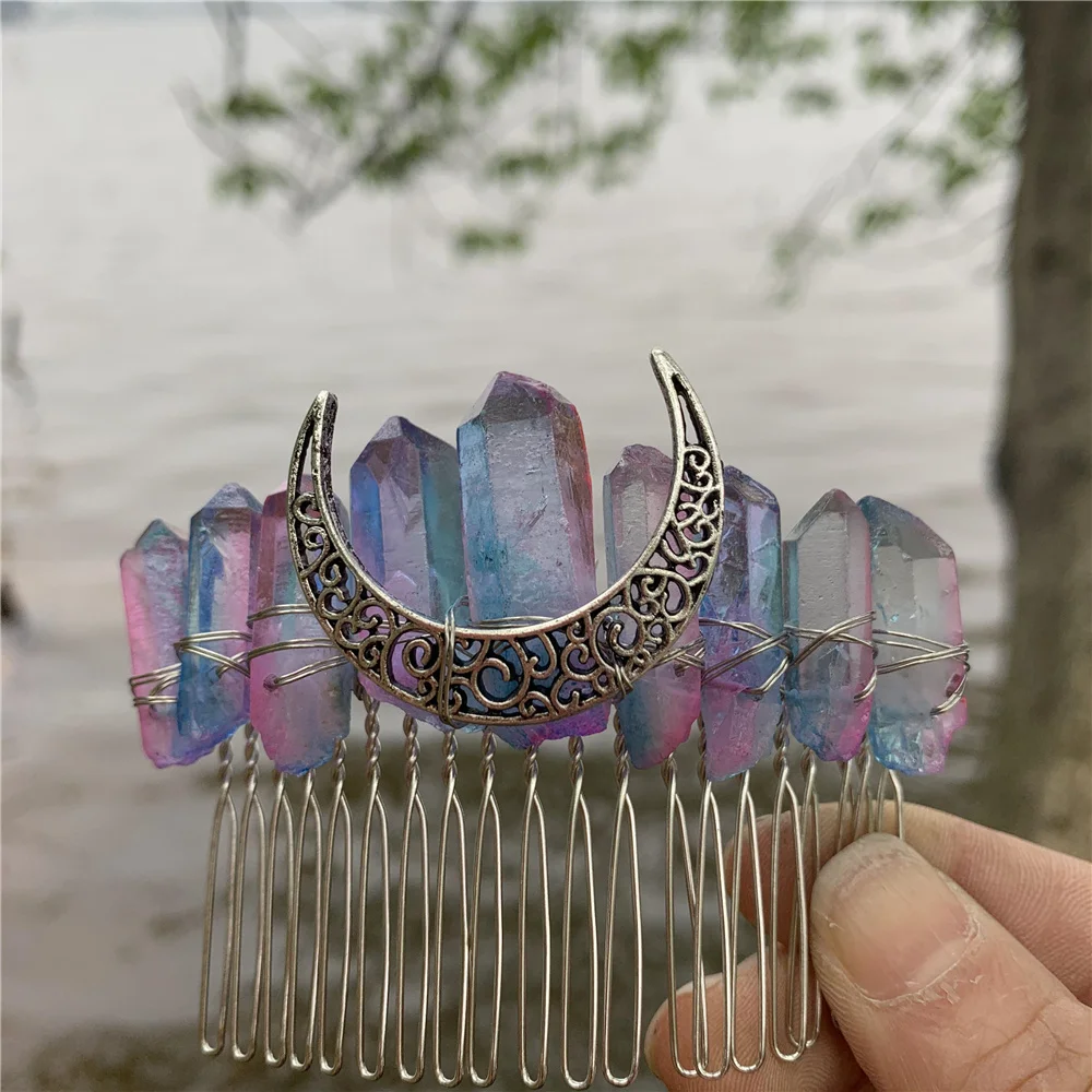 Diy Ancient Iron Wedding Hair Comb Bohemian Headress Crystal Boho Bridal Quartz Crystal Hairpin Headpiece Accessories Aperture
Diy Ancient Iron Wedding Hair Comb Bohemian Headress Crystal Boho Bridal Quartz Crystal Hairpin Headpiece Accessories Aperture