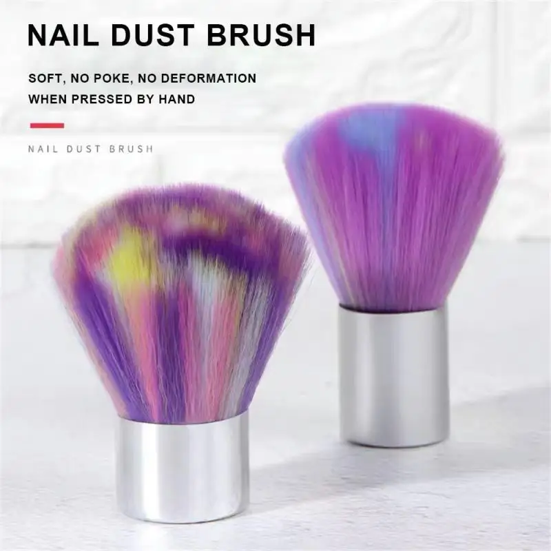 Rainbow Nail Art Dust Brush For Manicure Beauty Brush Blush Powder Brushes Fashion Gel Nail Accessories Nail Material Tools
Rainbow Nail Art Dust Brush For Manicure Beauty Brush Blush Powder Brushes Fashion Gel Nail Accessories Nail Material Tools