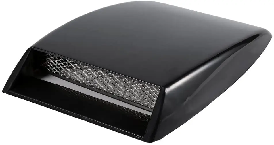 Universal Car Decorative Air Flow Intake Scoop Bonnet Vent Sticker Cover Hood (Black)
Universal Car Decorative Air Flow Intake Scoop Bonnet Vent Sticker Cover Hood (Black)