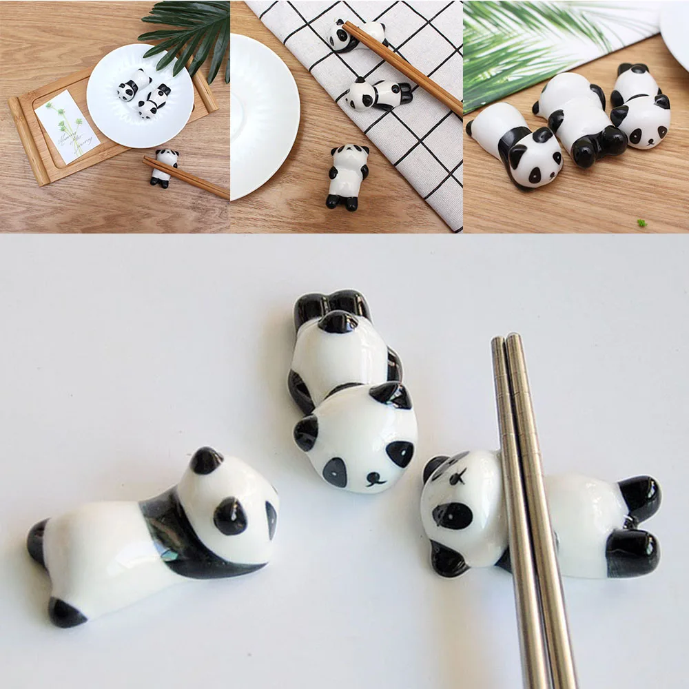Fashion Ceramic Chopsticks Cartoon Holder Rack Panda Chopsticks Holder Pillow Rest Chopsticks Care Kitchen Tools Tableware
Fashion Ceramic Chopsticks Cartoon Holder Rack Panda Chopsticks Holder Pillow Rest Chopsticks Care Kitchen Tools Tableware