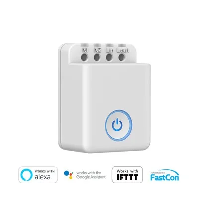 1/2/4 шт. WI FI умный переключатель интеллигентая (ый) сроки Голосовое управление