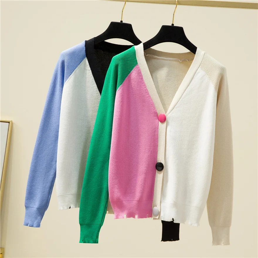 Women Sweater Cardigans Oversized Rainbow Sweater Jackets Autumn Winter Korean Style Knitted Coat Street Harajuku Cardigan
Women Sweater Cardigans Oversized Rainbow Sweater Jackets Autumn Winter Korean Style Knitted Coat Street Harajuku Cardigan