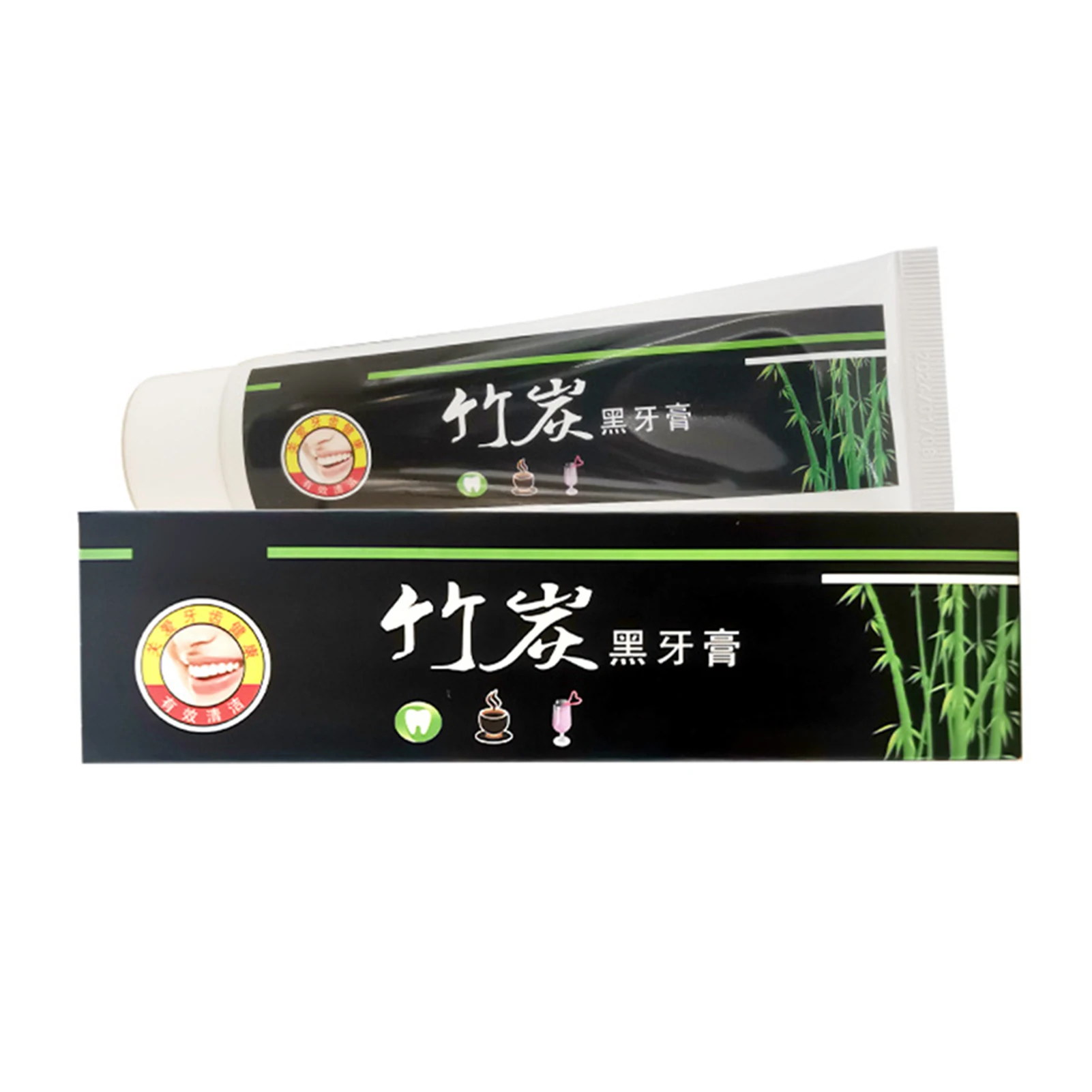 105g Effective Health Teeth Care Portable Oral Hygiene Charcoal Toothpaste Brightening Stains Pain Relief Bad Breath Home Dental
105g Effective Health Teeth Care Portable Oral Hygiene Charcoal Toothpaste Brightening Stains Pain Relief Bad Breath Home Dental