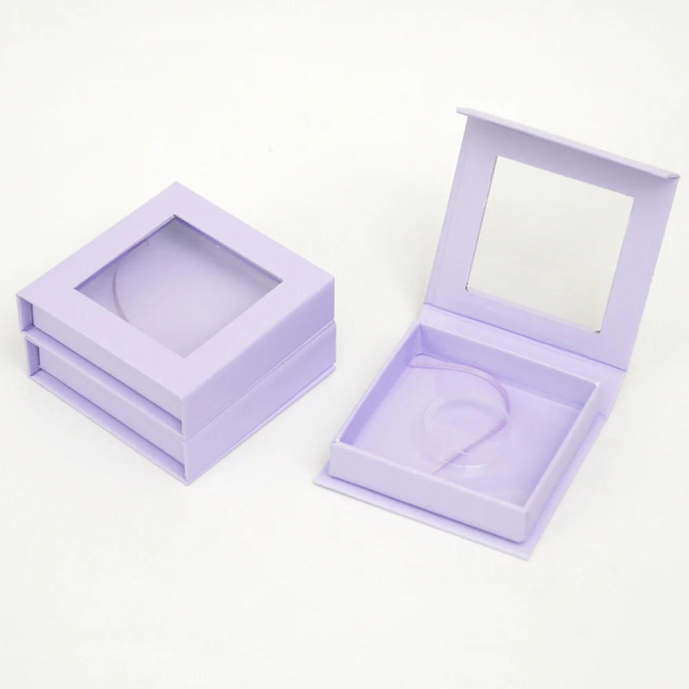 Wholesale eyelash peackaging box lash boxes package custom square magnetic lavender 25mm faux cils makeup storage case vendors
Wholesale eyelash peackaging box lash boxes package custom square magnetic lavender 25mm faux cils makeup storage case vendors