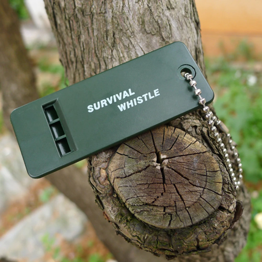 10Pcs Outdoor Survival Emergency Whistle Plastic Rescue Survival Triband Camping Emergency Signal Rescue with Tube
10Pcs Outdoor Survival Emergency Whistle Plastic Rescue Survival Triband Camping Emergency Signal Rescue with Tube