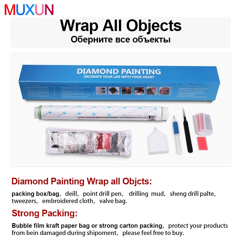 Muxun 5D алмазная картина природа полный квадратный алмаз в альбомной ориентации