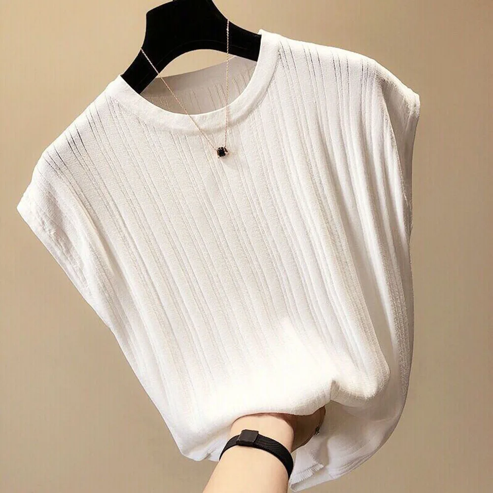 Fall Women Knitted Top Minimalist Korean Japan Style Office Lady T Shirt 2021 Autumn Summer Kitwear T Shirt Slim Fit Tshirt
Fall Women Knitted Top Minimalist Korean Japan Style Office Lady T Shirt 2021 Autumn Summer Kitwear T Shirt Slim Fit Tshirt