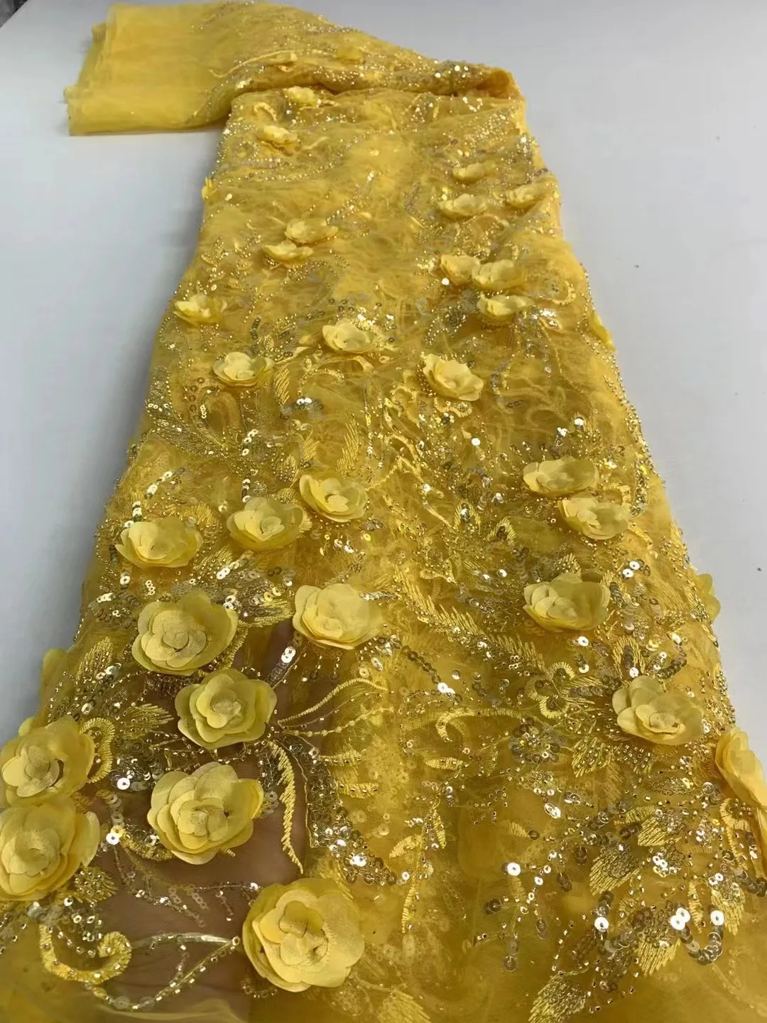 Роскошное 3d цветочное кружево, ткань ручной работы, французское свадебное платье, новейшая Нигерия, хлопковая вышивка, белая, хорошая цена, ...
Роскошное 3d цветочное кружево, ткань ручной работы, французское свадебное платье, новейшая Нигерия, хлопковая вышивка, белая, хорошая цена, ...
