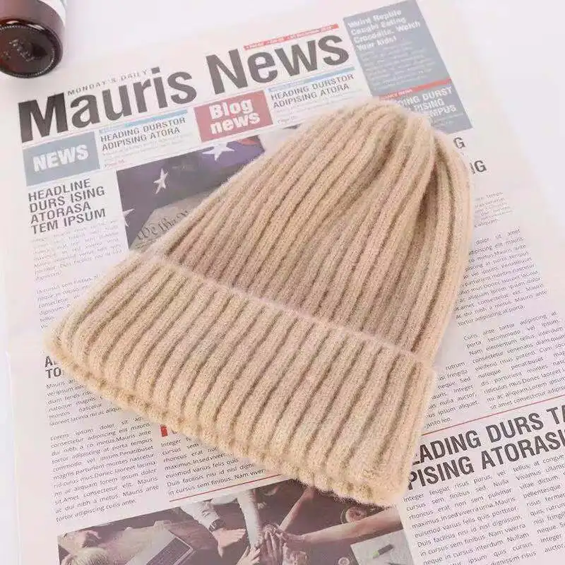 Stripe Wool Knit Beanie Winter Warm Solid Color Crimping Beanie Hat Fashion Casual Hat Soft Thicken Hedging Cap Slouchy Bonnet
Stripe Wool Knit Beanie Winter Warm Solid Color Crimping Beanie Hat Fashion Casual Hat Soft Thicken Hedging Cap Slouchy Bonnet