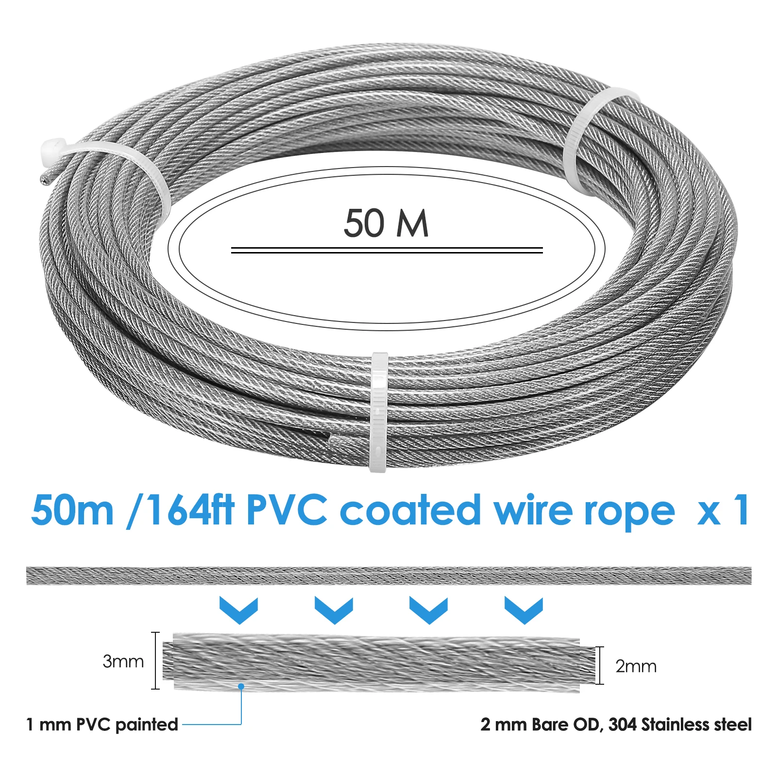 Gardening Wire Rope Cable Railing Kit Accessories For Wire Rope Trellis Cable Railing Awning Home Garden Lag Screw Eye Wire Rope
Gardening Wire Rope Cable Railing Kit Accessories For Wire Rope Trellis Cable Railing Awning Home Garden Lag Screw Eye Wire Rope