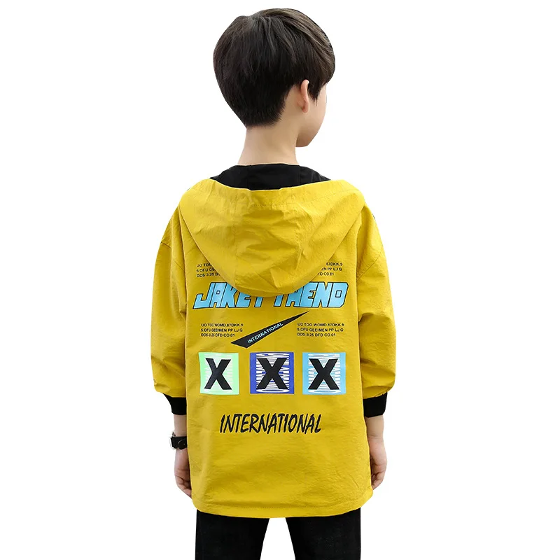 Printed Spring Autumn Boy Coat Jackets Overcoat Outwear Top Kids Costume Teenager Gift Children Clothes High Quality Plus Size 
Printed Spring Autumn Boy Coat Jackets Overcoat Outwear Top Kids Costume Teenager Gift Children Clothes High Quality Plus Size