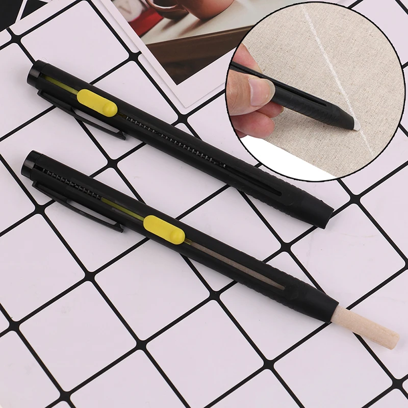 Sewing Chalk Pencils Fabric Marker Tailor's Chalk Disappearing DIY Craft For Clothing Garment Sewing Accessories 1pc
Sewing Chalk Pencils Fabric Marker Tailor's Chalk Disappearing DIY Craft For Clothing Garment Sewing Accessories 1pc