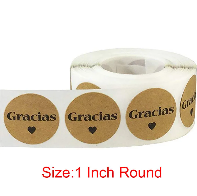 Natural Kraft Gracias Spanish Thank You labels Stickers for seal label and package stickers scrapbooking stationery sticker
Natural Kraft Gracias Spanish Thank You labels Stickers for seal label and package stickers scrapbooking stationery sticker