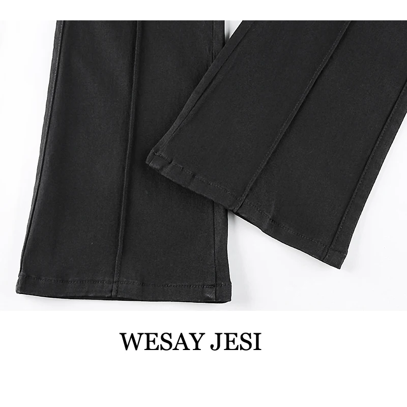 WESAY JESI Women's Pants Indie Aesthetics Slim Low Waist Flare Pants Leg Denim Jeans Women High Waist Vintage Jeans For Girls
WESAY JESI Women's Pants Indie Aesthetics Slim Low Waist Flare Pants Leg Denim Jeans Women High Waist Vintage Jeans For Girls