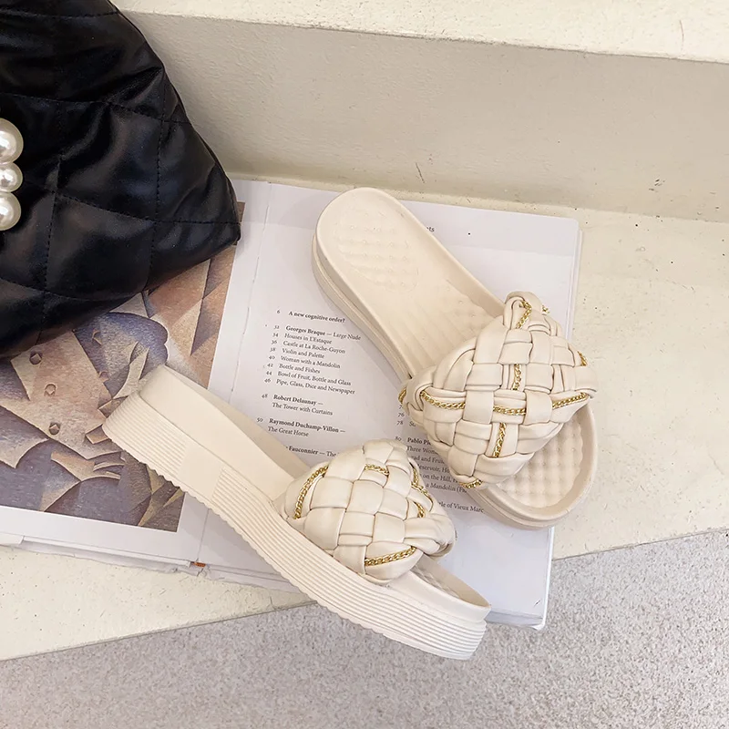 Slippers Casual Flat Shoes Female Med Slipers Women Platform Slides Loafers Luxury Soft Summer 2021 PU Fashion Female Shoes Slip
Slippers Casual Flat Shoes Female Med Slipers Women Platform Slides Loafers Luxury Soft Summer 2021 PU Fashion Female Shoes Slip