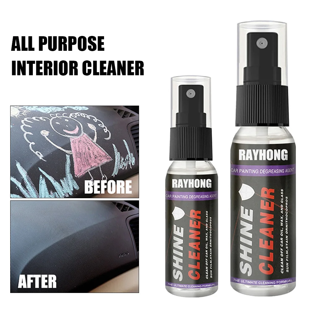 Car Interior Cleaner Spray Multifunctional Cleaning Agent Anti-Aging Protection Leather Dash Vinyl Console Home Cleaning Spray
Car Interior Cleaner Spray Multifunctional Cleaning Agent Anti-Aging Protection Leather Dash Vinyl Console Home Cleaning Spray